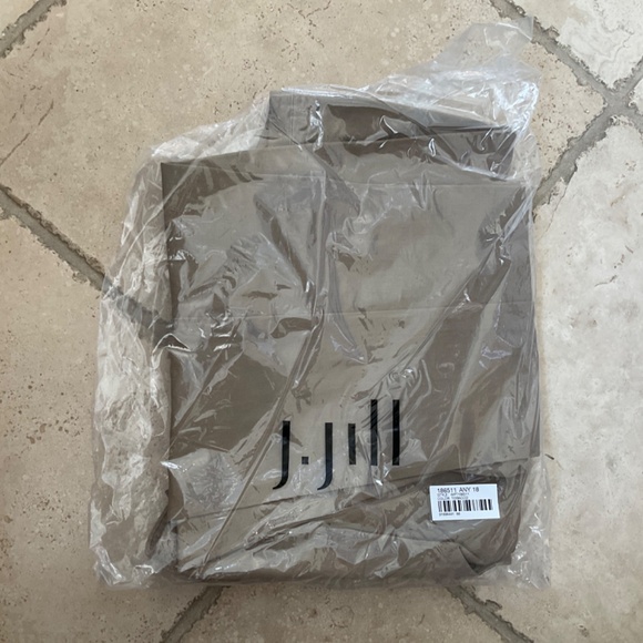 NEW J. Jill brown precision stretch Slim Leg pants Size 18 - Picture 4 of 6